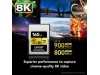 Lexar 160GB Professional CFexpress Type A Card GOLD Series LEXAR LCAGOLD160G-RNENG 